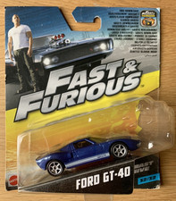 FAST & FURIOUS FORD GT-40 FAST FIVE 32/32 BY MATTEL