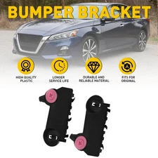 For 2021 2019 2020 Nissan Left Altima Right Brackets Front Bumper Retainers 2pc