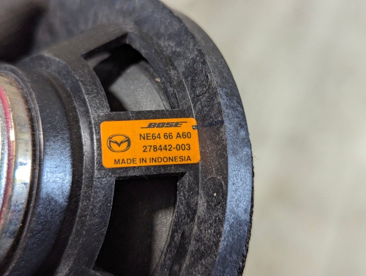 Mazda MX-5 Miata ND BOSE Trunk Subwoofer Speaker OEM NE6466A60