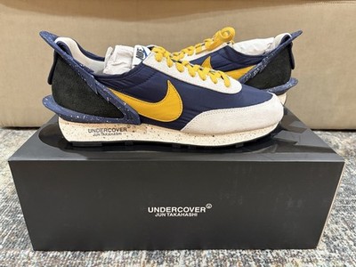 Nike Daybreak Undercover Jun Takahashi Navy Yellow Low Top CJ3295-400 Sneaker