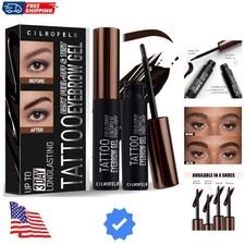 Tattoo Peel Off Eyebrow Gel, Easy Tattoo Brow Peel Off Gel, Last Up to 3 Days...