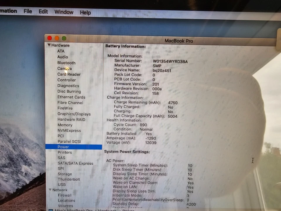 13" Apple MacBook Pro A1278 13" Early 2011 2.3GHz Core i5 8GB 128GB High Sierra - Image 4 of 4