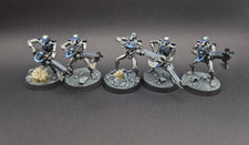 Warhammer 40k Necrons Krieger 10 Miniaturen Bemalt