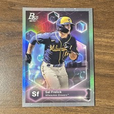 Topps 2022 Bowman Platinum Precious Elements Sal Frelick #PE-21 Brewers MLB