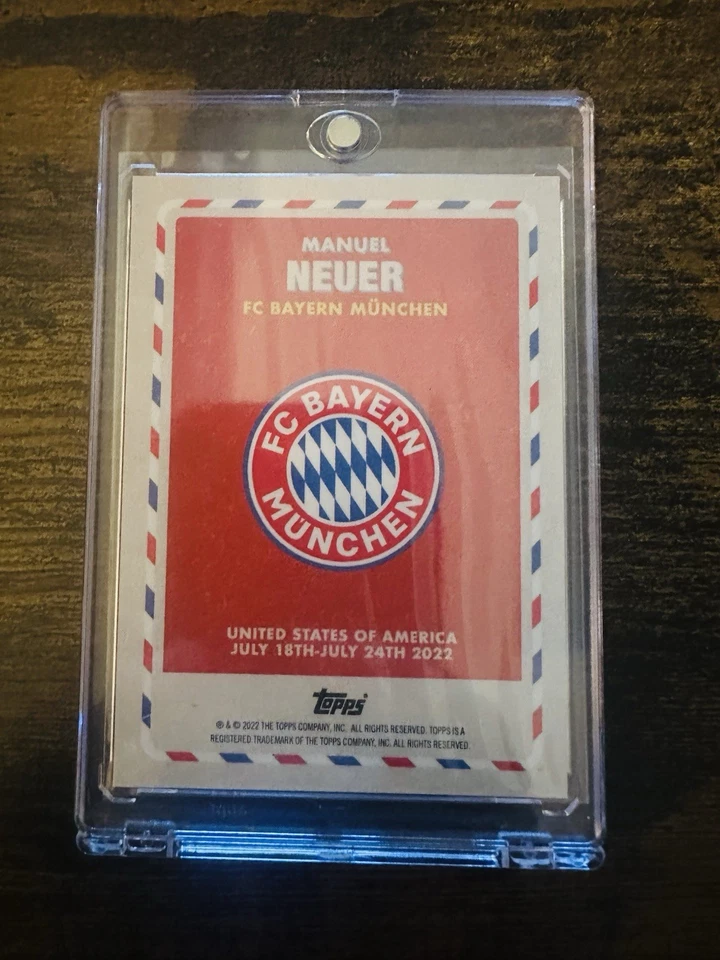Topps FC Bayern US Summer Tour Manuel Neuer /5 - Bild 2 von 2