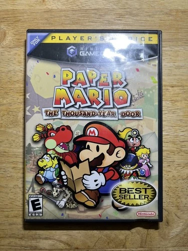 Paper Mario: The Thousand-Year Door Nintendo CIB GameCube Complete TESTED