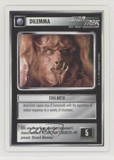 1994 Star Trek CCG: 1st Edition Premiere White Border Ghalnoth