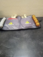 Joola Ping Pong Set Four Paddles 10 Ball / Game Room Organizer Lot Of 2