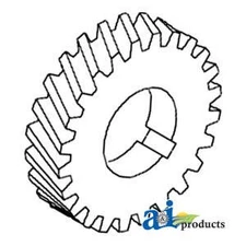 1750284M1 Gear fits Massey Ferguson 30 Te20 TO20
