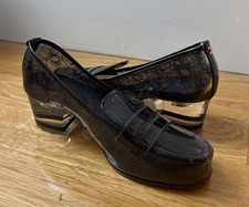 CHANEL PVC "Lace" Pumps 38.5