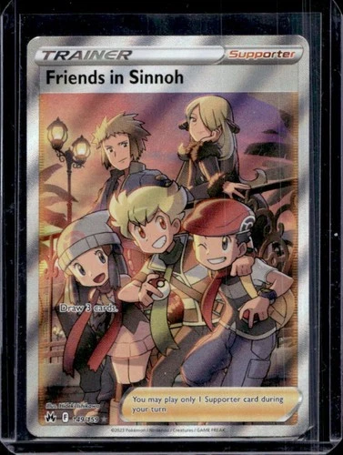 2023 Pokemon SWSH Crown Zenith Friends in Sinnoh #149/159