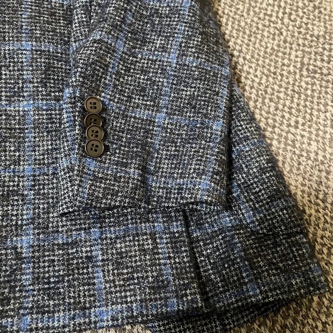 Universal Language Tailored Jacket Alpaca Wool Ch… - image 6