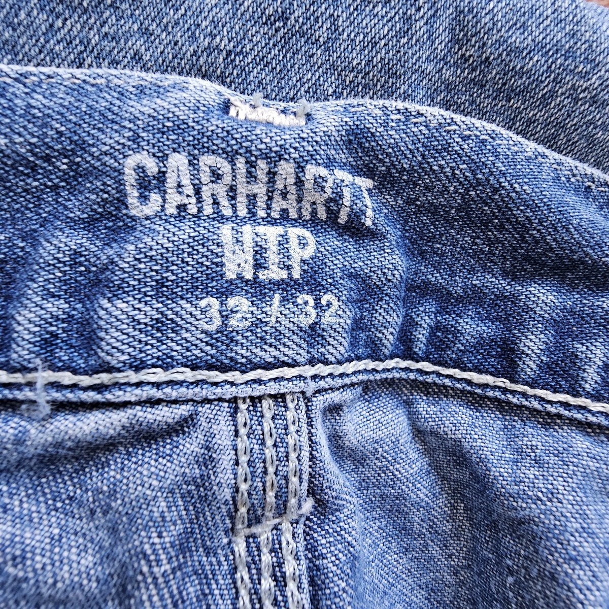 Carhartt WIP Denim Ruck Single Knee Pants Carpenter Jean Workwear 32x32 Blue X8f View 6