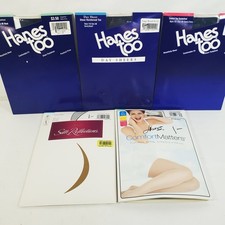 Hanes too Silk Reflections ComfortMatters Women's Pantyhose Tights Multi-Pack