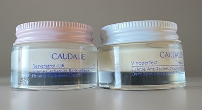 Caudalie Resveratrol-Lift Firming Cream .5oz |Vinoperfect Moisturizer .5oz NWOB