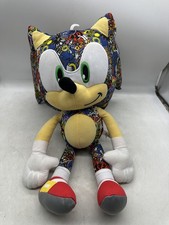 Sonic The Hedgehog Plush 18" Sticker Bomb Graffiti Toy Factory 2022