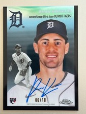 RYAN KREIDLER 2023 TOPPS CHROME PLATINUM BLACK CERTIFIED ON CARD AUTO /10 CPA-RK