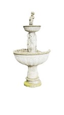Great Bargain Marble/concrete Two Tier Fountain