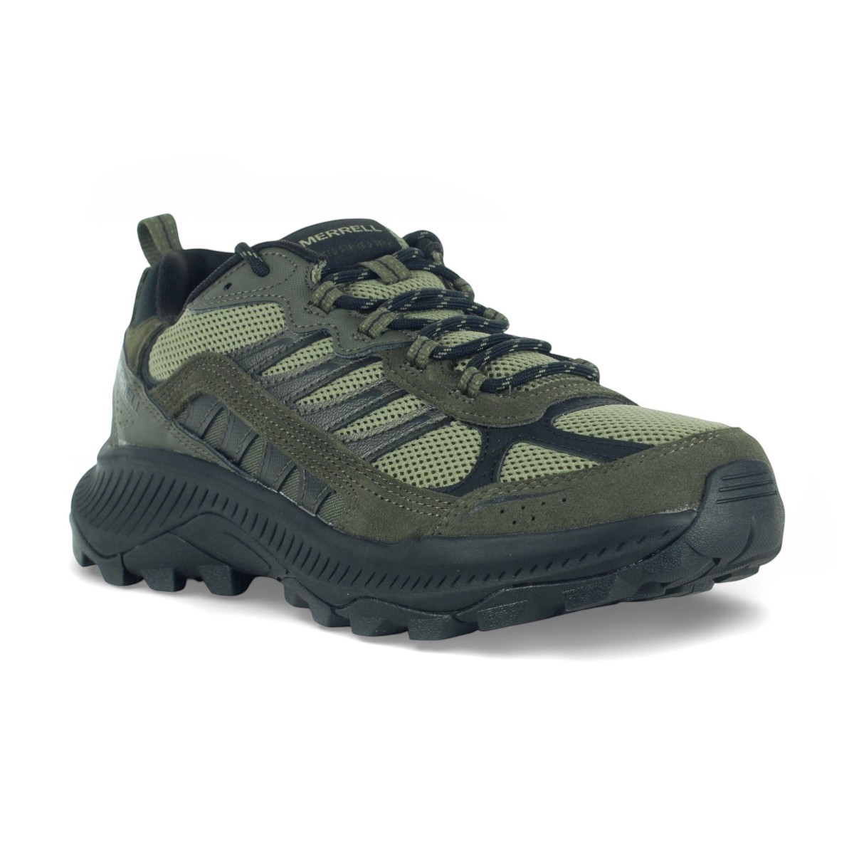 Merrell Men\'s Fly Strike Trail Running Shoes Olive Green US 9 Gore-Tex J068131 Amazon.com | Merrell Fly Strike GORE-TEX Mens Trail Running  main image 2