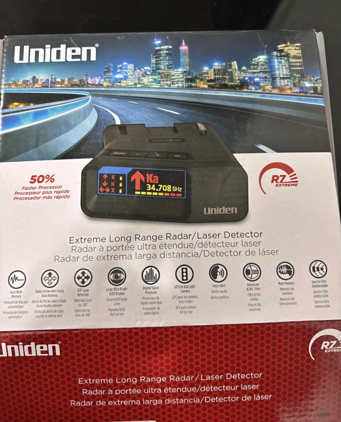 Uniden R7 Extreme Long Range Laser/Radar Detector