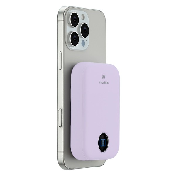 Imoshion Magsafe Powerbank 10.000 Mah - Kabellose Powerbank - Lila-image