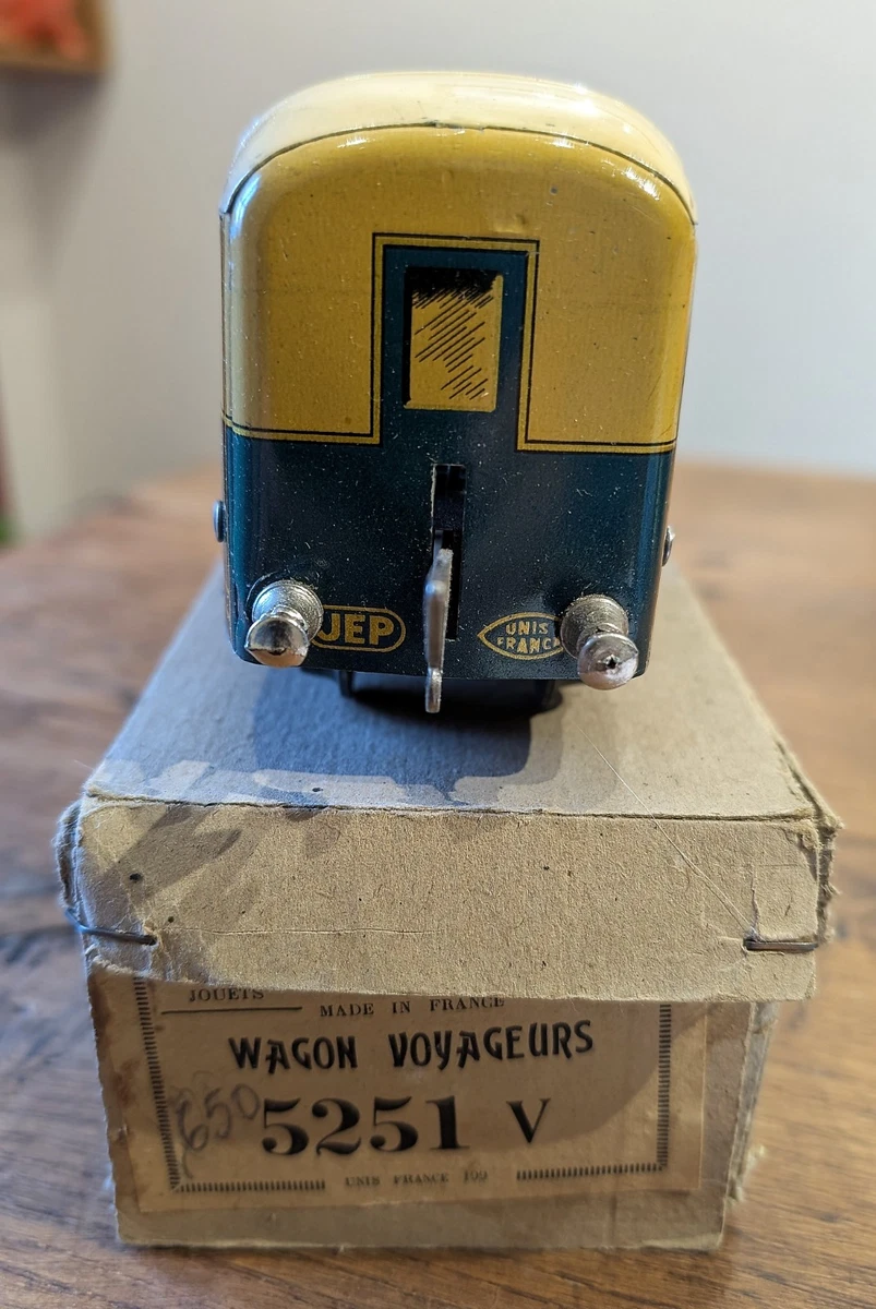 Lot 3 Voitures Voyageurs Pullman JEP Pour Train Miniature – Modélisme Ferroviaire
