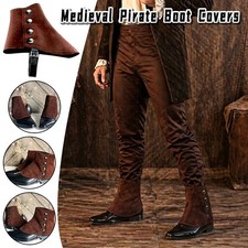 Medieval Pirate Boot Covers Costume Accessories for Party Halloween Photo Props