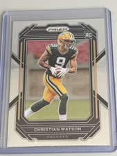 2022 Panini Prizm - Rookies Christian Watson #314 (RC)