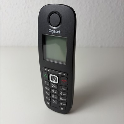 Gigaset A540 Telefon Mobilteil Schwarz inkl. neue Akkus