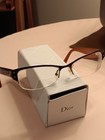 Christian Dior Eyeglasses CD3748 Q3P Brown on Purple Half Rim Italy FRAME ONLY — photo 9