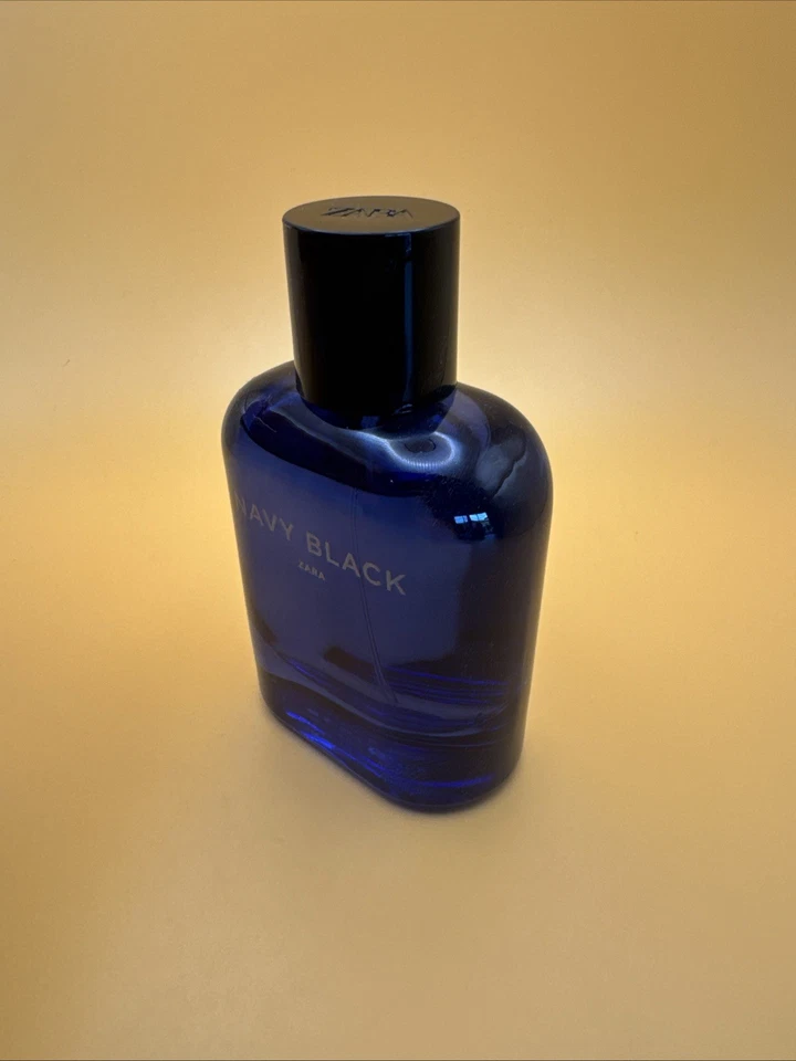 ZARA Perfume Hombre Azul Marino Negro Eau De Toilette Fragancia 2.7 Fl.oz 80 ml Marca Nuevo Sin Caja Foto 4 de 4