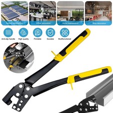 UK Steel Stud Crimper, Hand Keel Metal Punch Lock Drywall Tool 0.4-0.8mm NEW