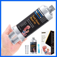 Bath Tub Repair Kit White,Fiberglasstub and Shower Repair Kit for Porcelain Sink