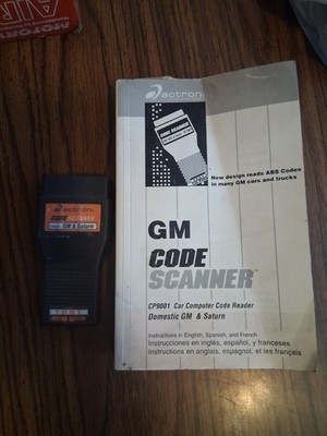 Actron Code Scanner GM 1982 - 1995 Domestic GM Saturn CP 9001 Troublecode Reader
