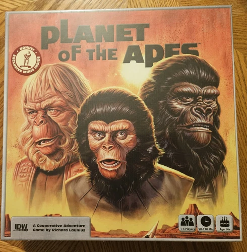 Planet of The Apes - 2017 IDW Adventure Board Game - BRAND NEW / FACTORY SEALED