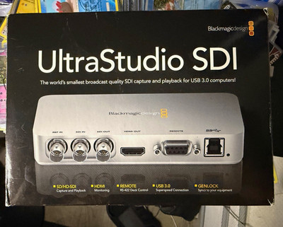 Blackmagic Design UltraStudio SDI Capture/Playback HDMI SDI USB 3.0 Genlock