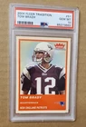 2004 Fleer Tradition NFL GOAT Tom Brady PSA 10 #51 - New England Patriots