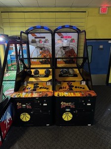 TWO (2) Saint-Fun Street Basketball Shooting Ticket Redemption Arcade Game! NR!