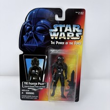 1995 Star Wars Power Of The Force Tie Fighter Pilot Kenner Action Figure NIP