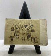 Old 1919-1920 Robesonia High School Varsity Basketball Team Postcard Reading PA.