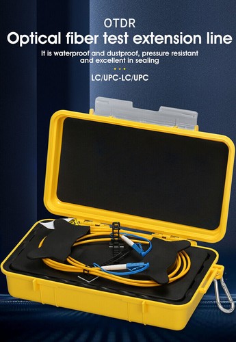 LC/UPC-LC/UPC OTDR test extension line 150M 300M 500M 1KM 2KM SM Fiber cable box - Picture 2 of 13