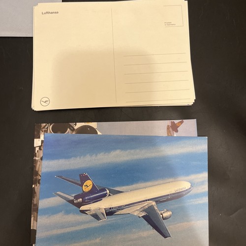BRD Schönes Bildpostkarten Lot Deutsche Lufthansa / 2x Karten Gelaufen - S1022 - Bild 10 von 13