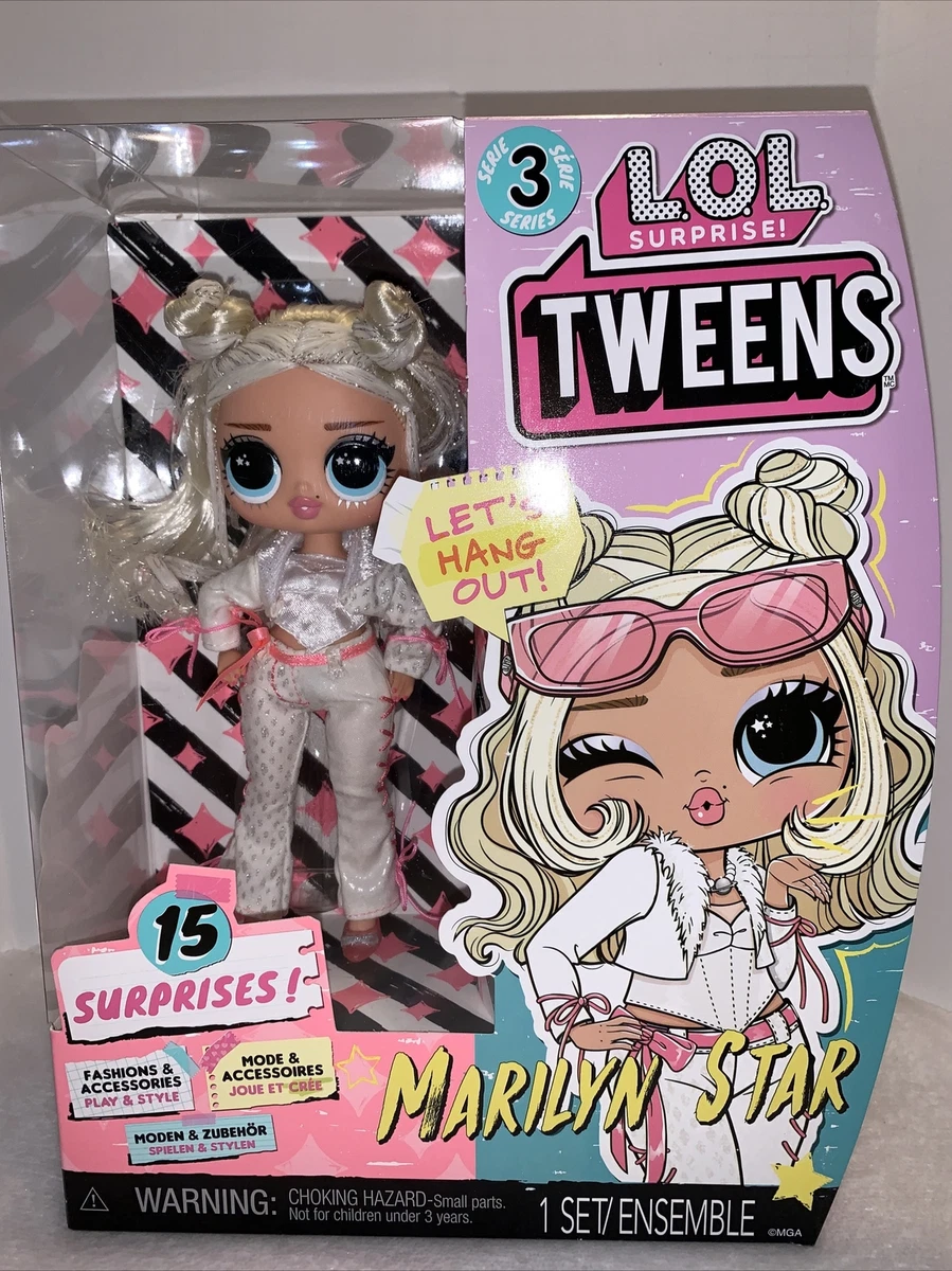 L.O.L SURPRISE Fashion Doll MARILYN STAR-with Surprises Play. |