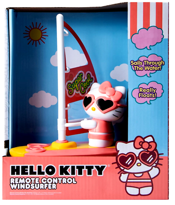 Hello Kitty® Remote Control Windsurfer Water Toy Pool Ages 8+ | eBay