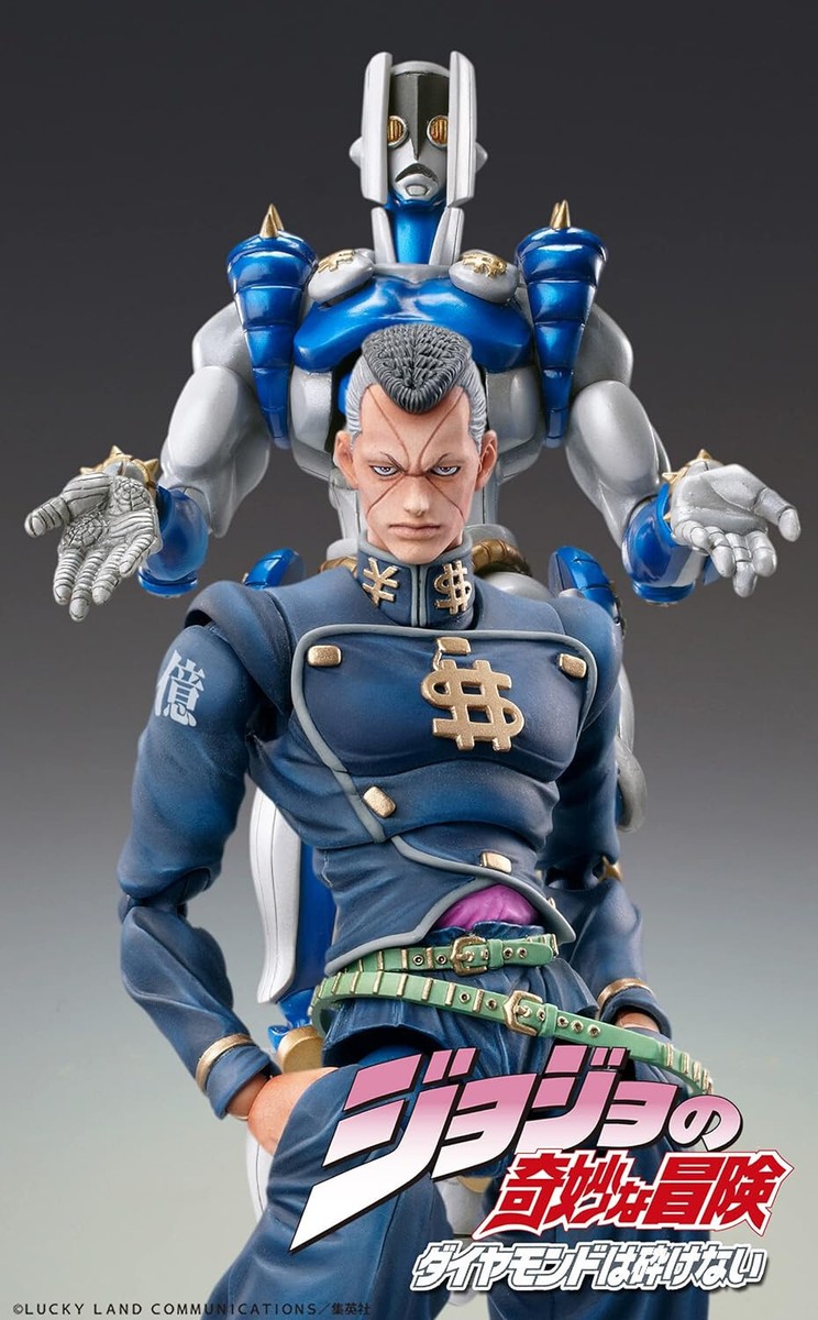 SAS Okuyasu Nijimura The Hand 2PCS set Super Action Statue JOJO