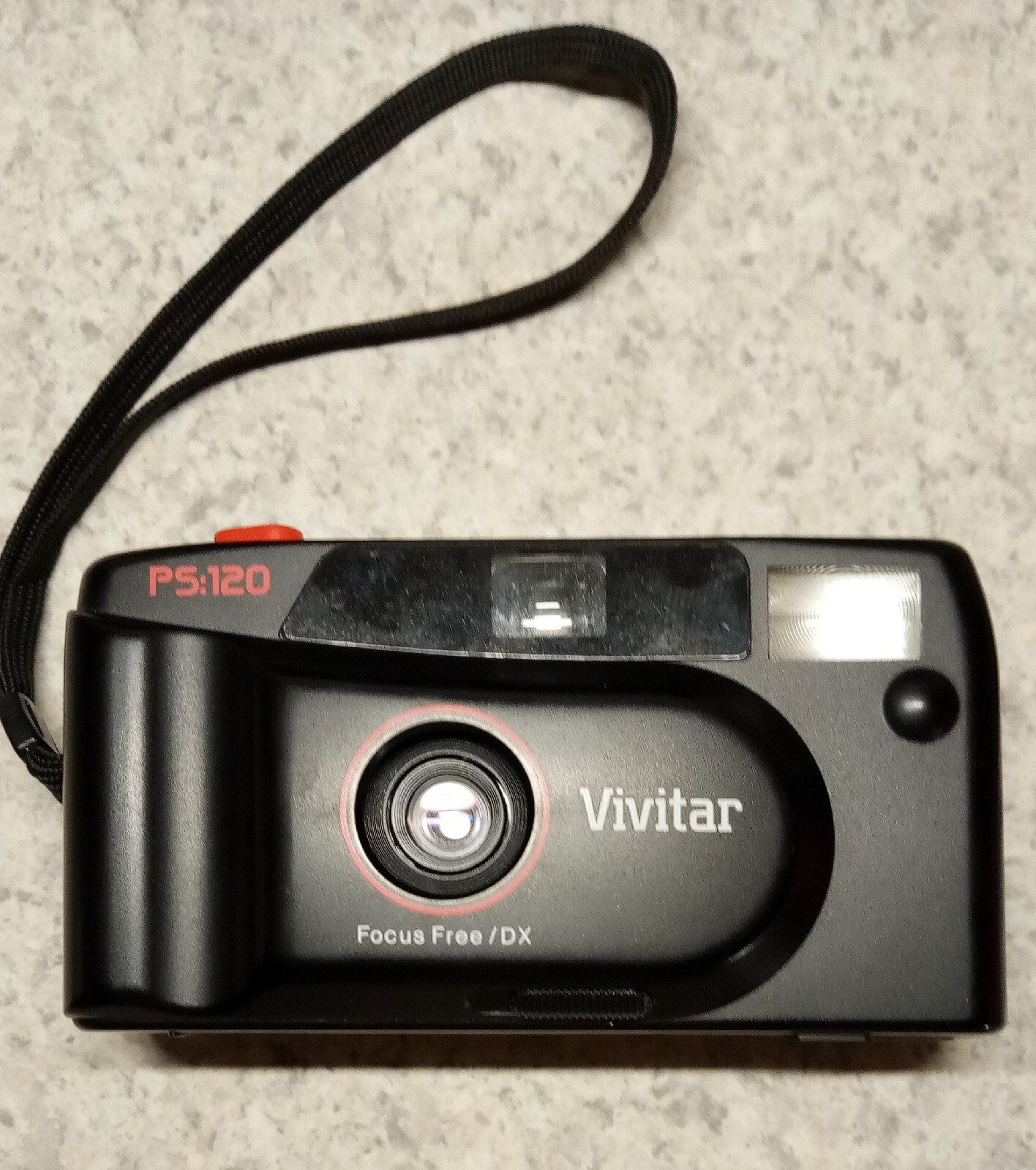 Vivitar PS 120 Point & Shoot Film Camera includes Carrying Case and