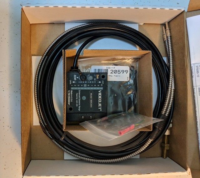 VIDEOJET FIBER OPTIC PRODUCT DETECTOR KIT 37508510 REV AE eBay