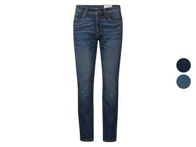 LIVERGY  Herren Sweat Denim Jeans normale Leibhöhe Slim Fit Jeanshose Hose NEU