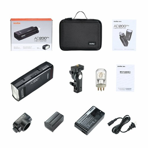 Godox AD200Pro Pocket Flash Speedlite 2.4G TTL HSS 200Ws Dual Head F Sony Canon - Picture 12 of 12