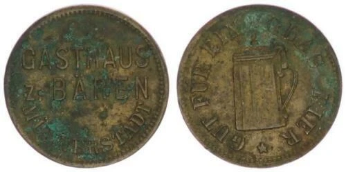 Sehr gute Jetons, Marken & Zeichen